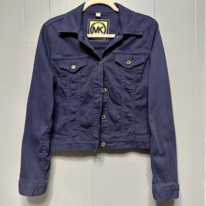 Michael Kors Buttop Up Navy Blazer Jacket